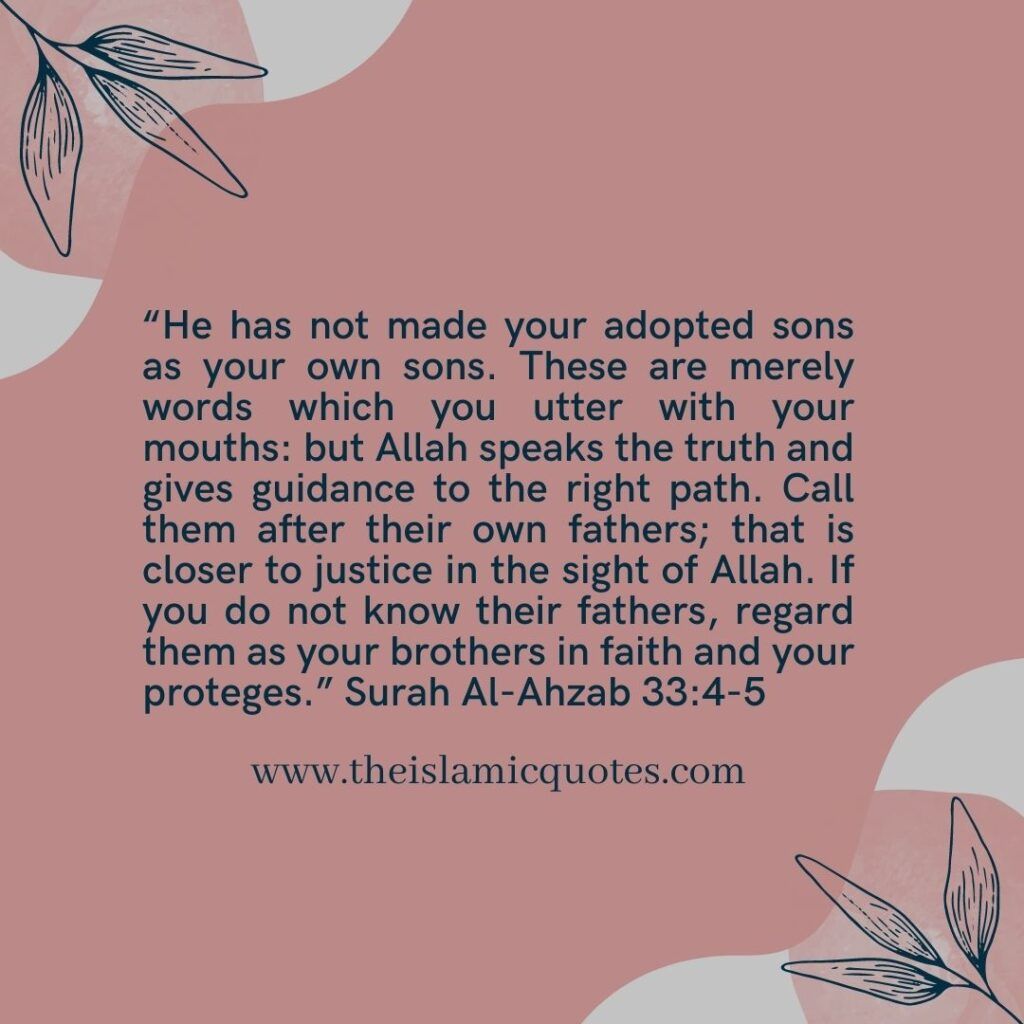 adoption in islam