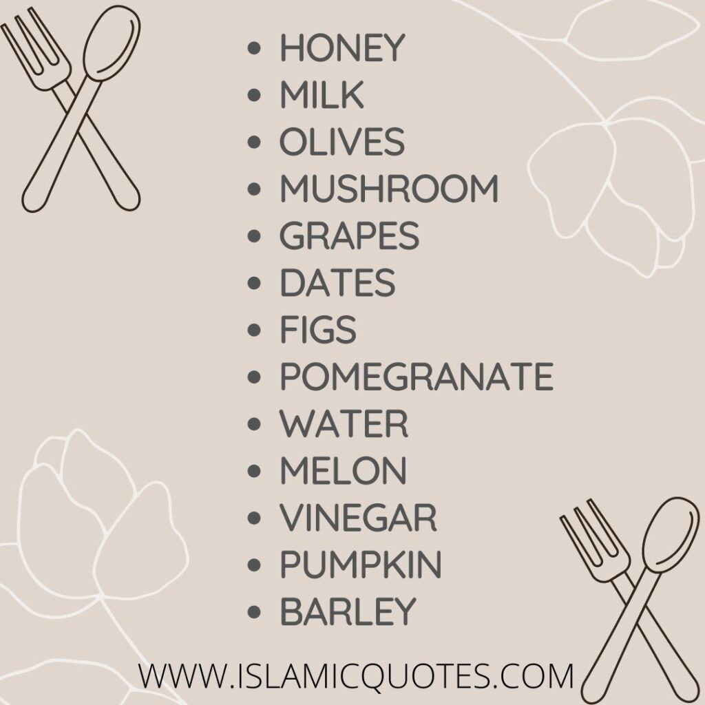 15 of Prophet Muhammad's Favorite Food Items & Their Benefits  's Favorite Food