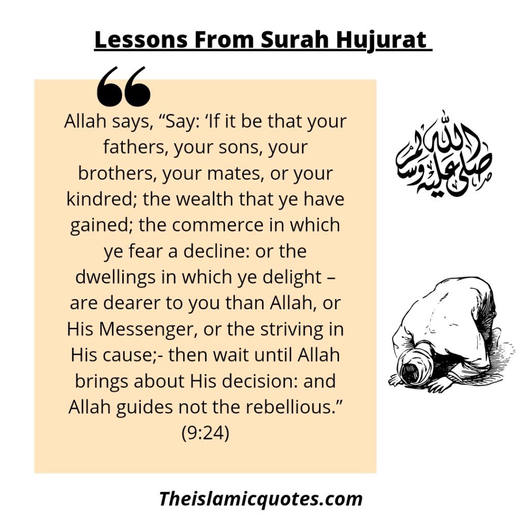 10 Important Lessons You Can Learn From Surah Al-Hujurat  