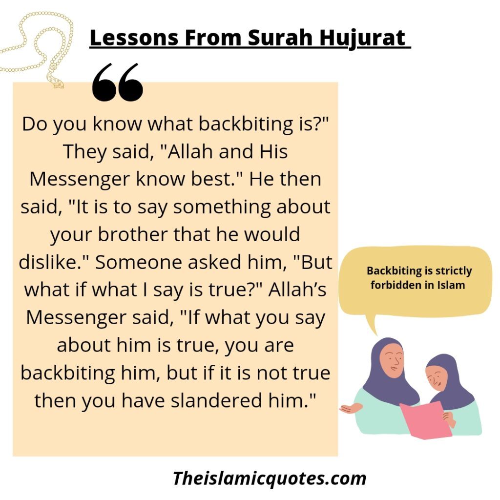 10 Important Lessons You Can Learn From Surah Al-Hujurat  