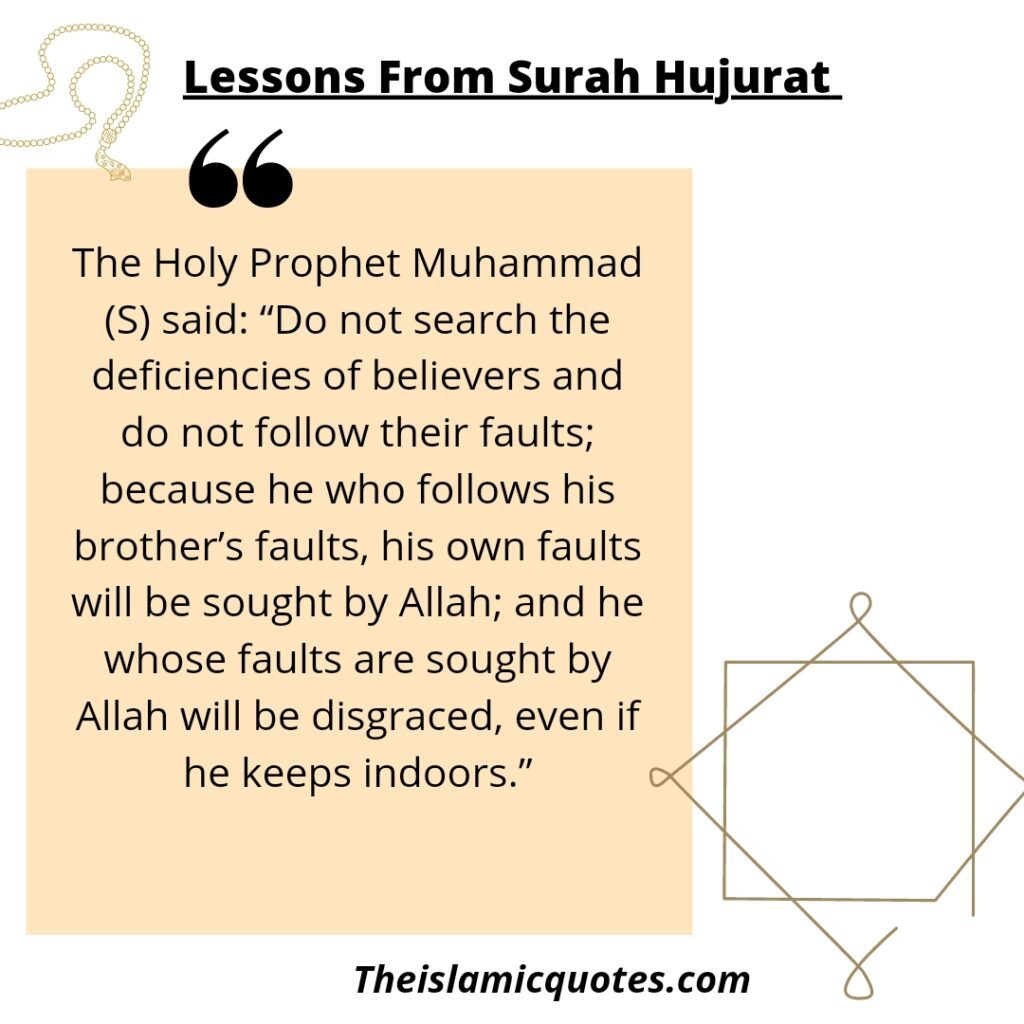 10 Important Lessons You Can Learn From Surah Al-Hujurat  