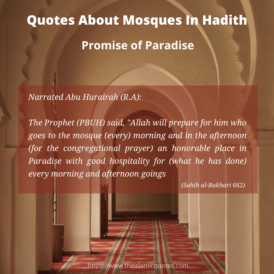 islamic quotes about mosques