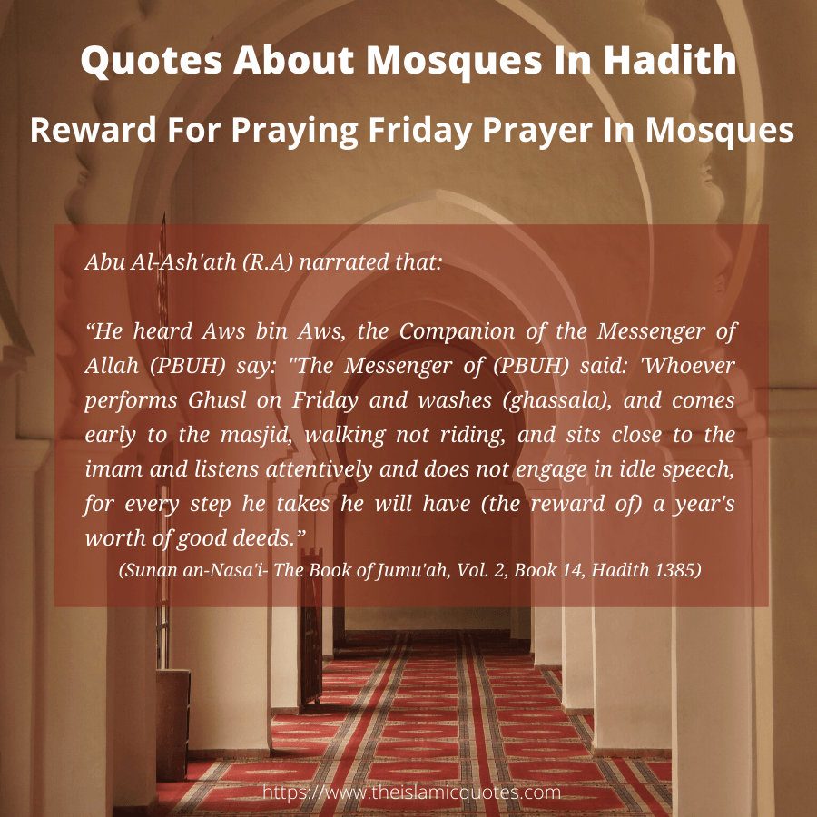 islamic quotes about mosques