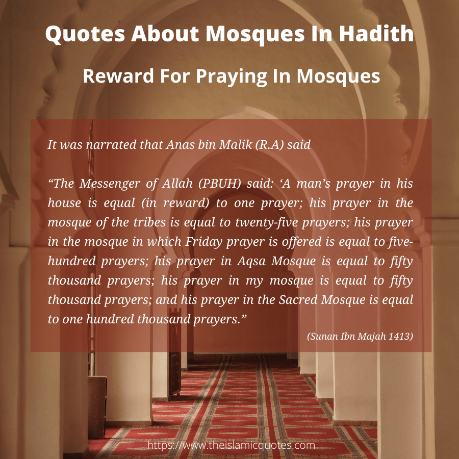 islamic quotes about mosques