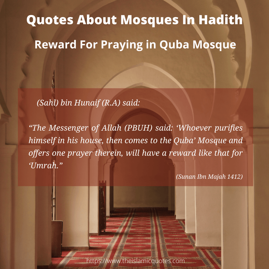 islamic quotes about mosques