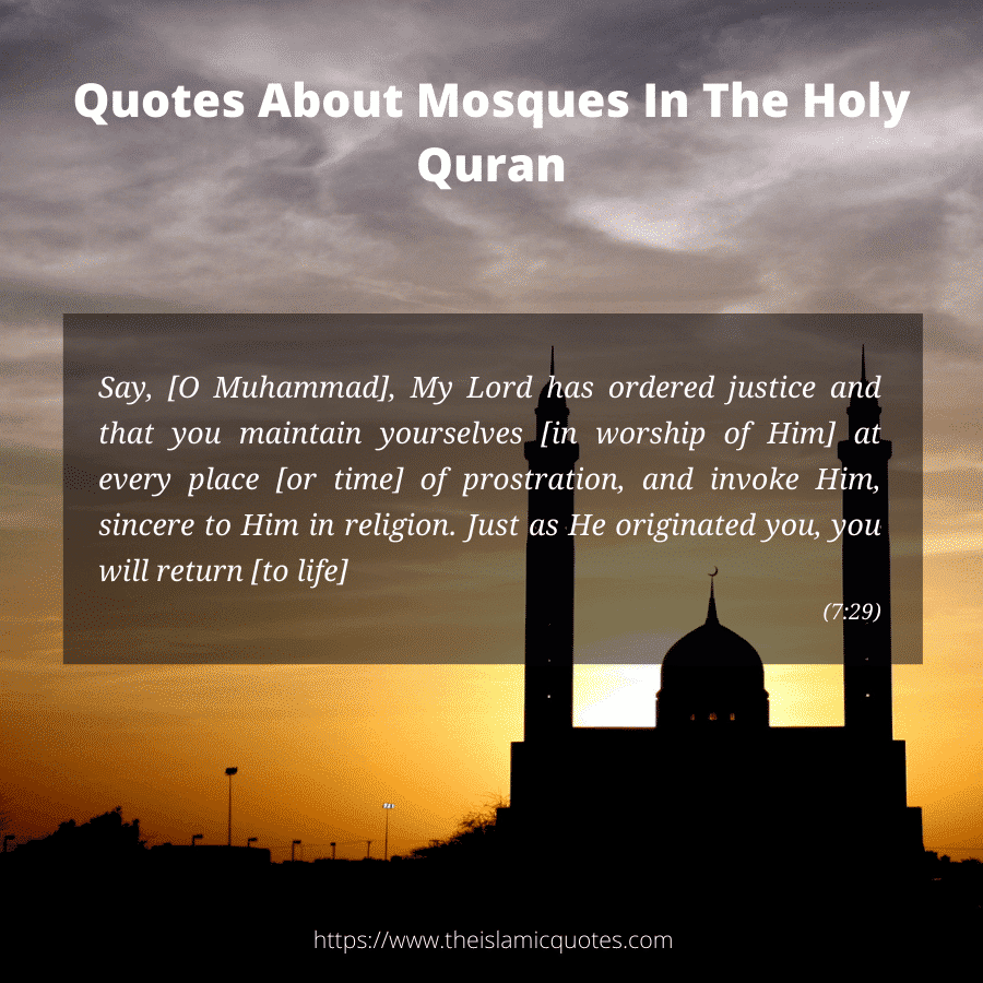 12 Best Islamic Quotes About Mosques With Beautiful Images  