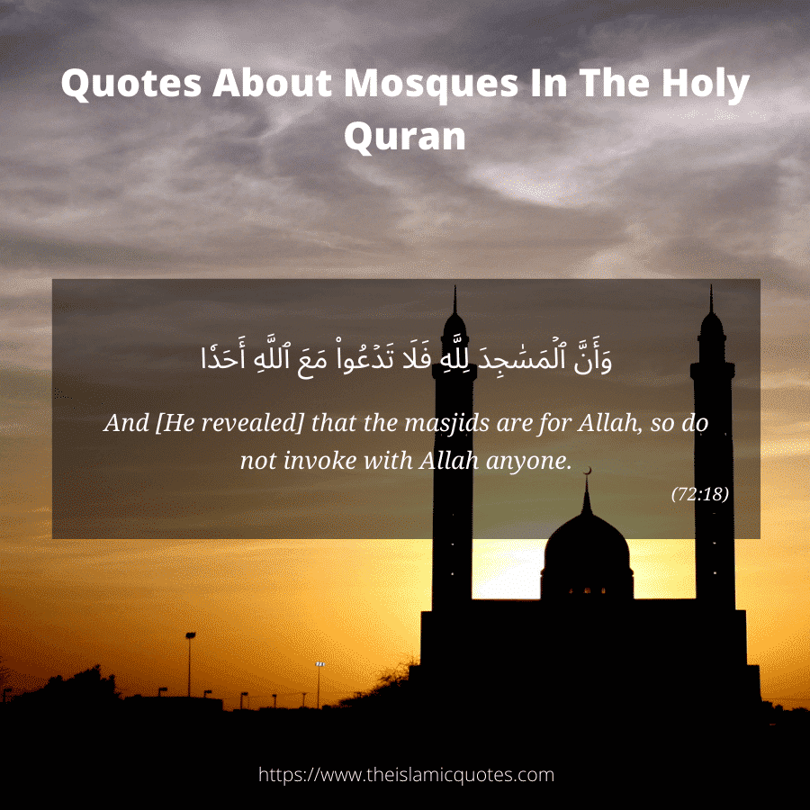 12 Best Islamic Quotes About Mosques With Beautiful Images  