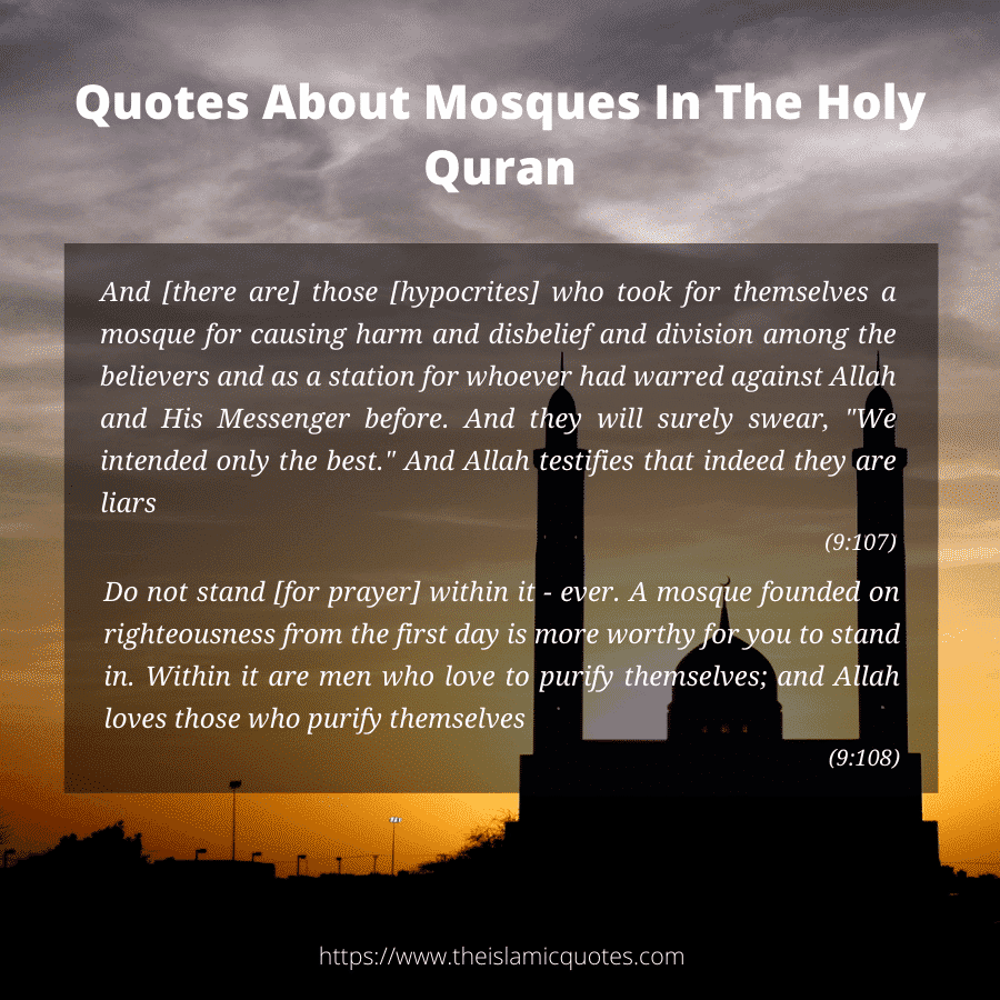 12 Best Islamic Quotes About Mosques With Beautiful Images  