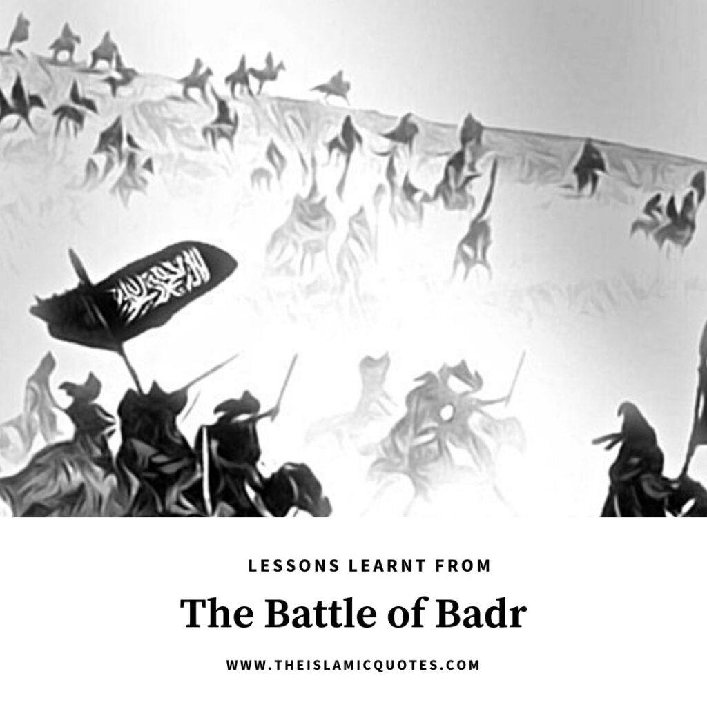 lessons from battle of badr