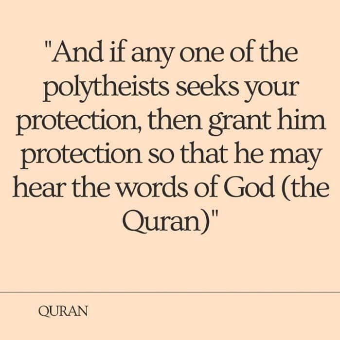 Islamic Quotes on The Treatment of Non-Muslims