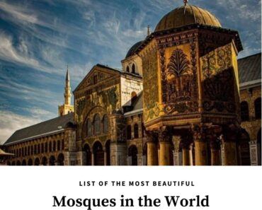 most beautiful mosques in the world