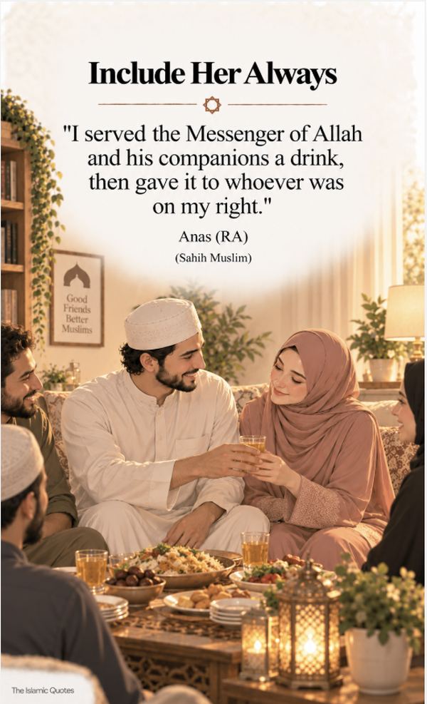 Keep her by your side always - sunnah way to keep wife happy
