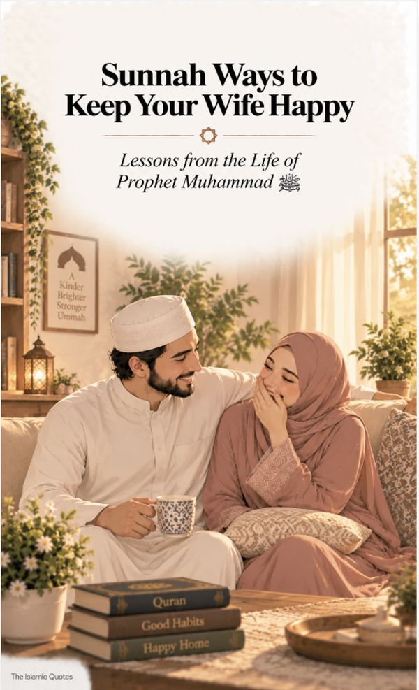 9 sunnah ways to keep your wife happy and be a good husband