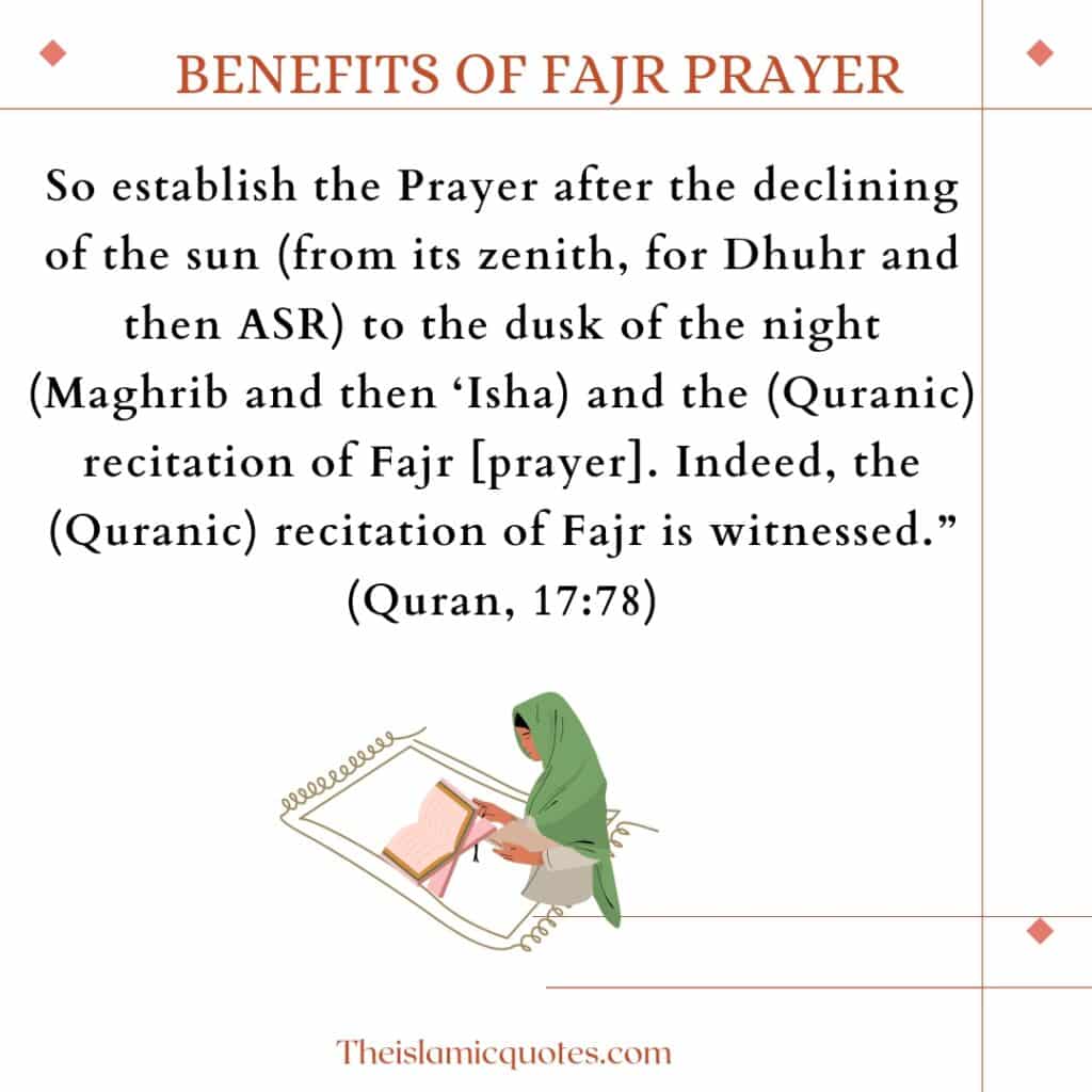 Benefits of Fajr Prayer 