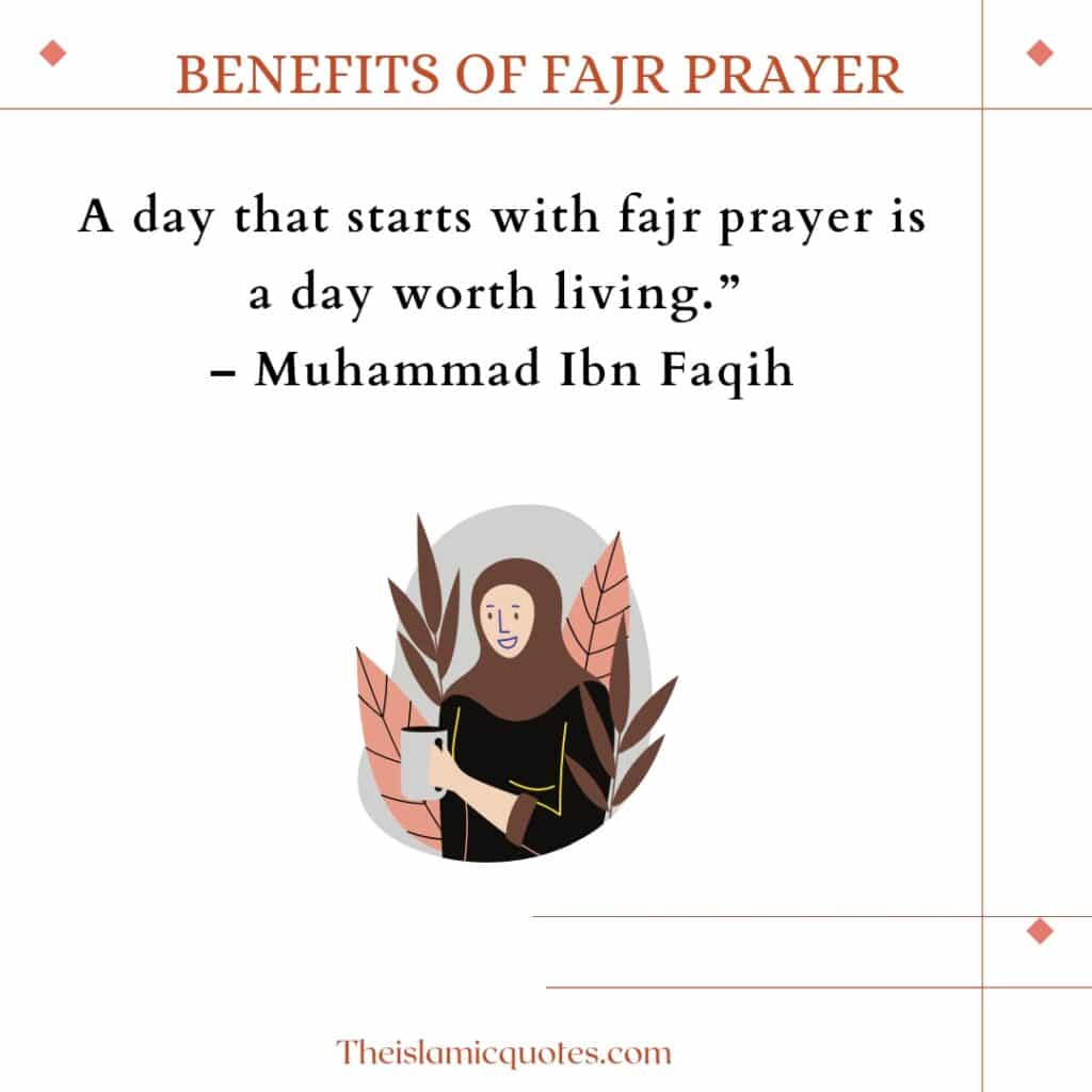 Benefits of Fajr Prayer 