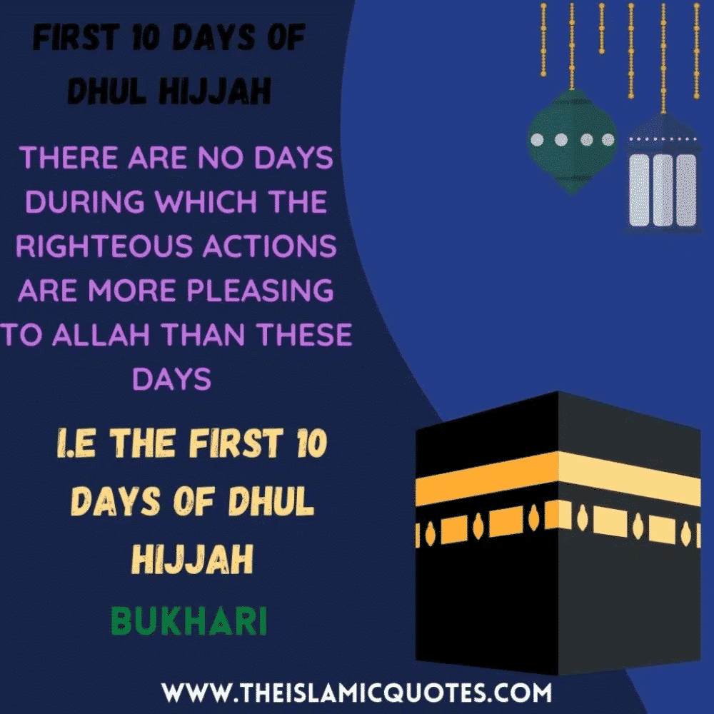 significance of dhul hijjah