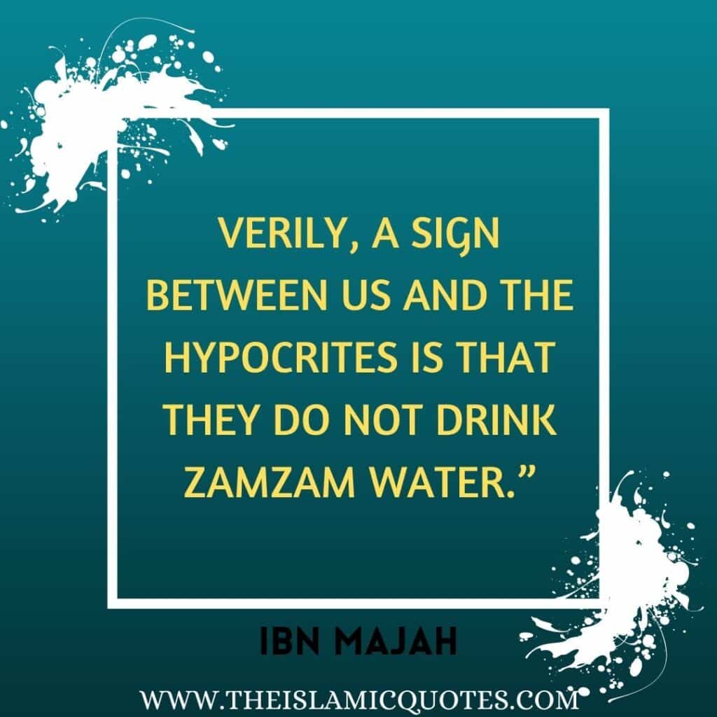 Zamzam Water Benefits