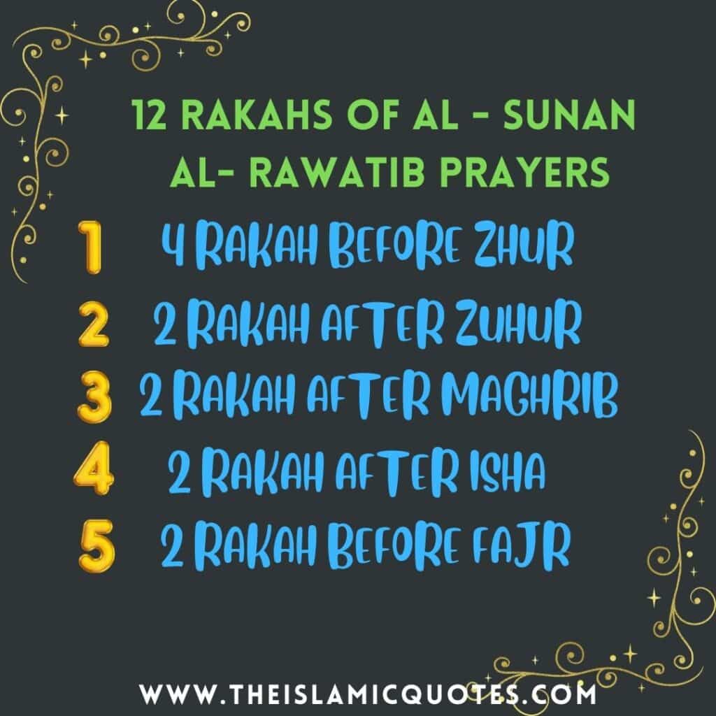 Types of Sunnah Prayers