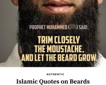 20+ Islamic Quotes on Beards & Importance of Beards in Islam  