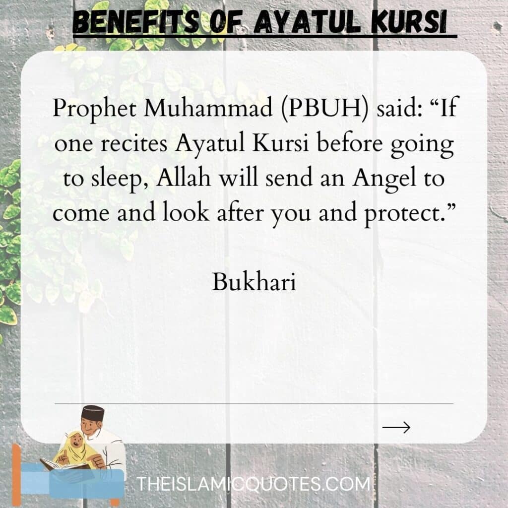 ayatul kursi benefits