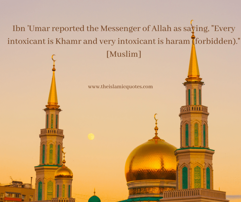 Islamic Quotes On Alcohol Why Drinking Alcohol Is Prohibited