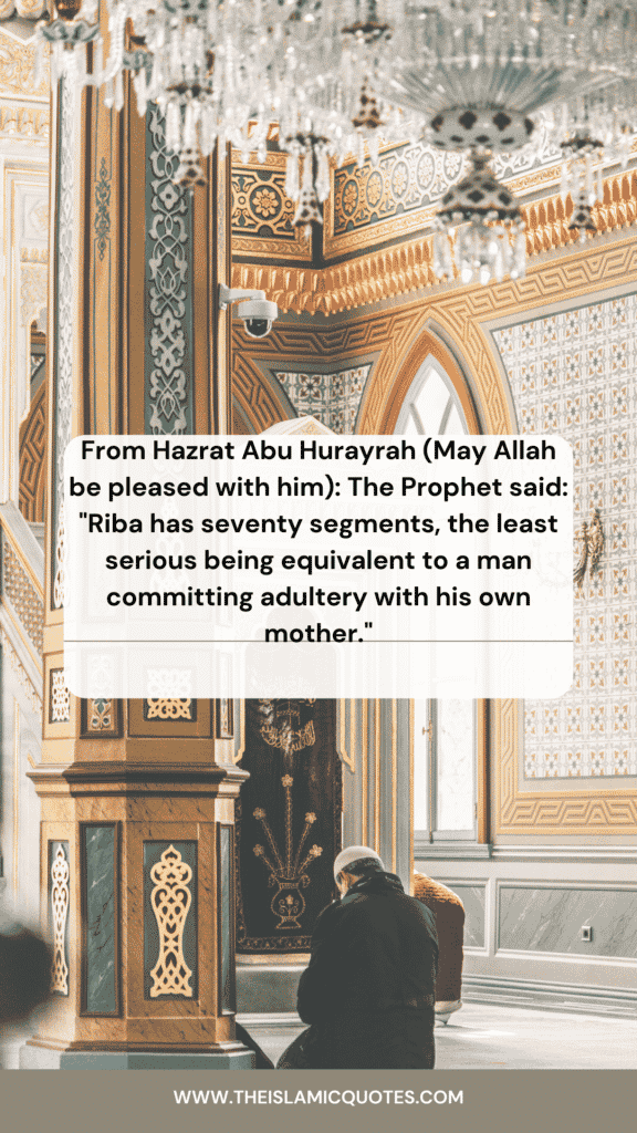 Islamic Quotes on Interest