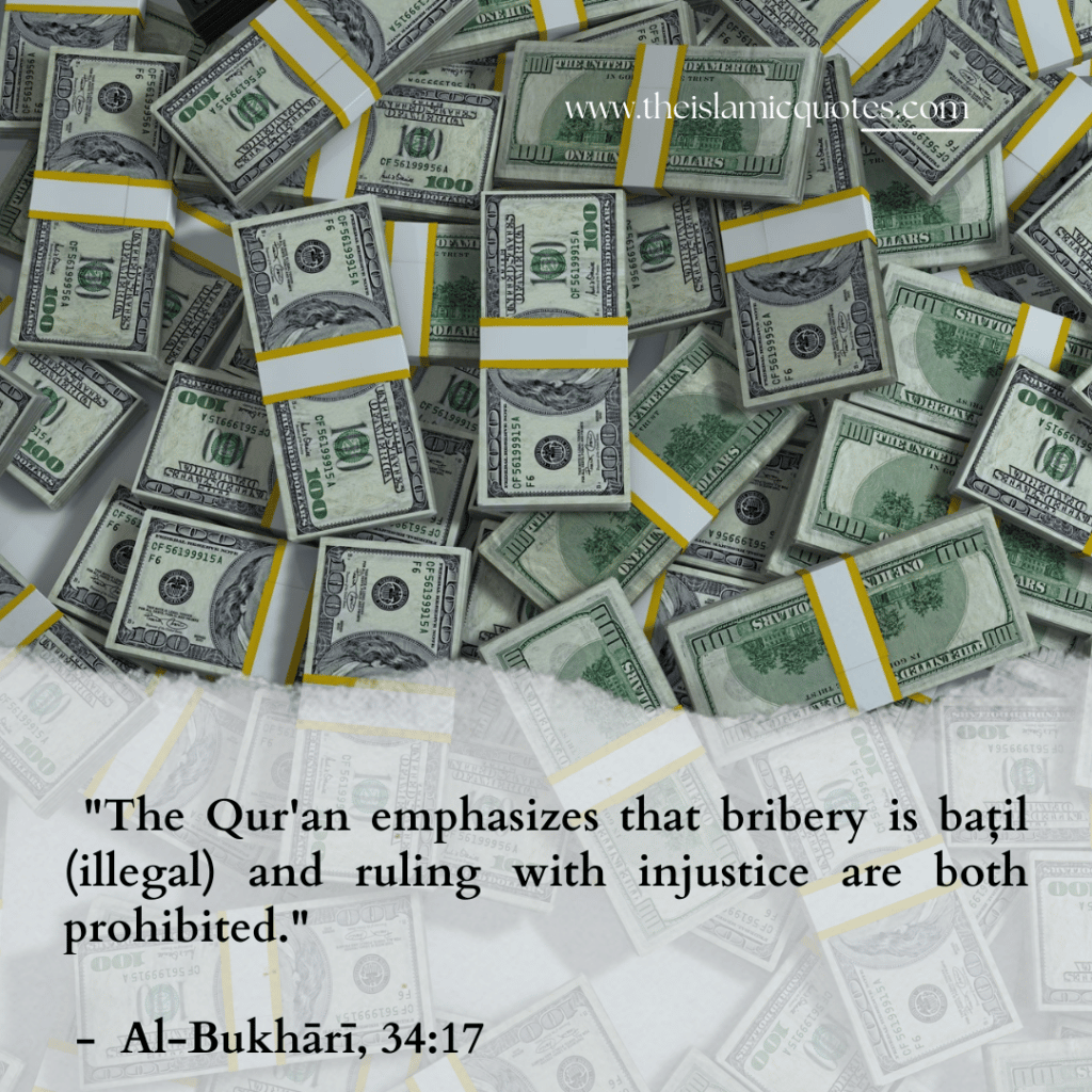 10 Islamic Quotes on Corruption & How to Deal With Corruption  