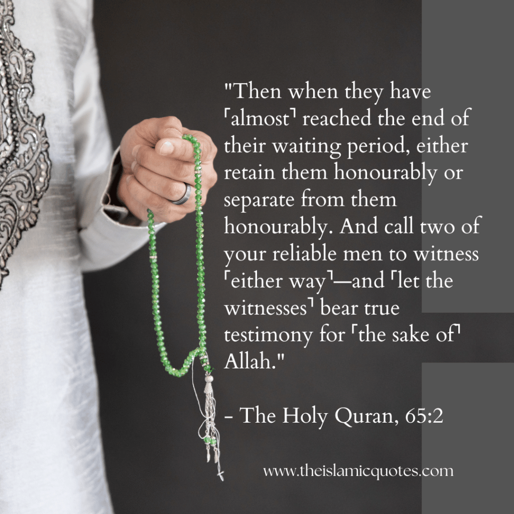 15 Islamic Quotes on Divorce & Process of Divorce in Islam  