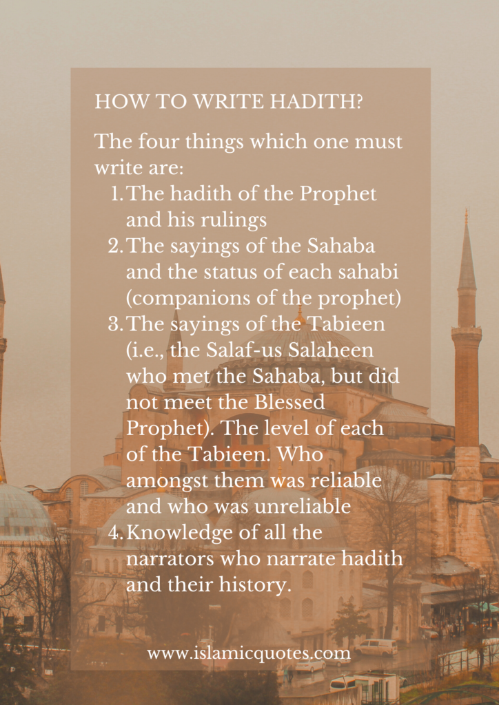 Which Ahadith are Authentic