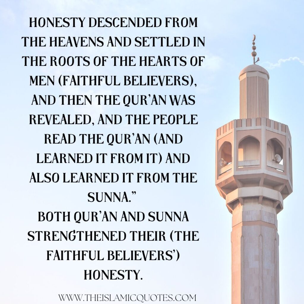 15+ Inspirational Islamic Quotes on Honesty & Its Importance  