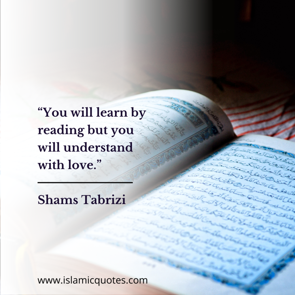 Top 10 Shams Tabrizi Quotes And Famous Sayings  