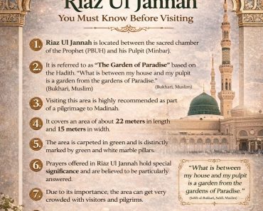 10 Facts About Riaz ul Jannah You Must Know Before Visiting