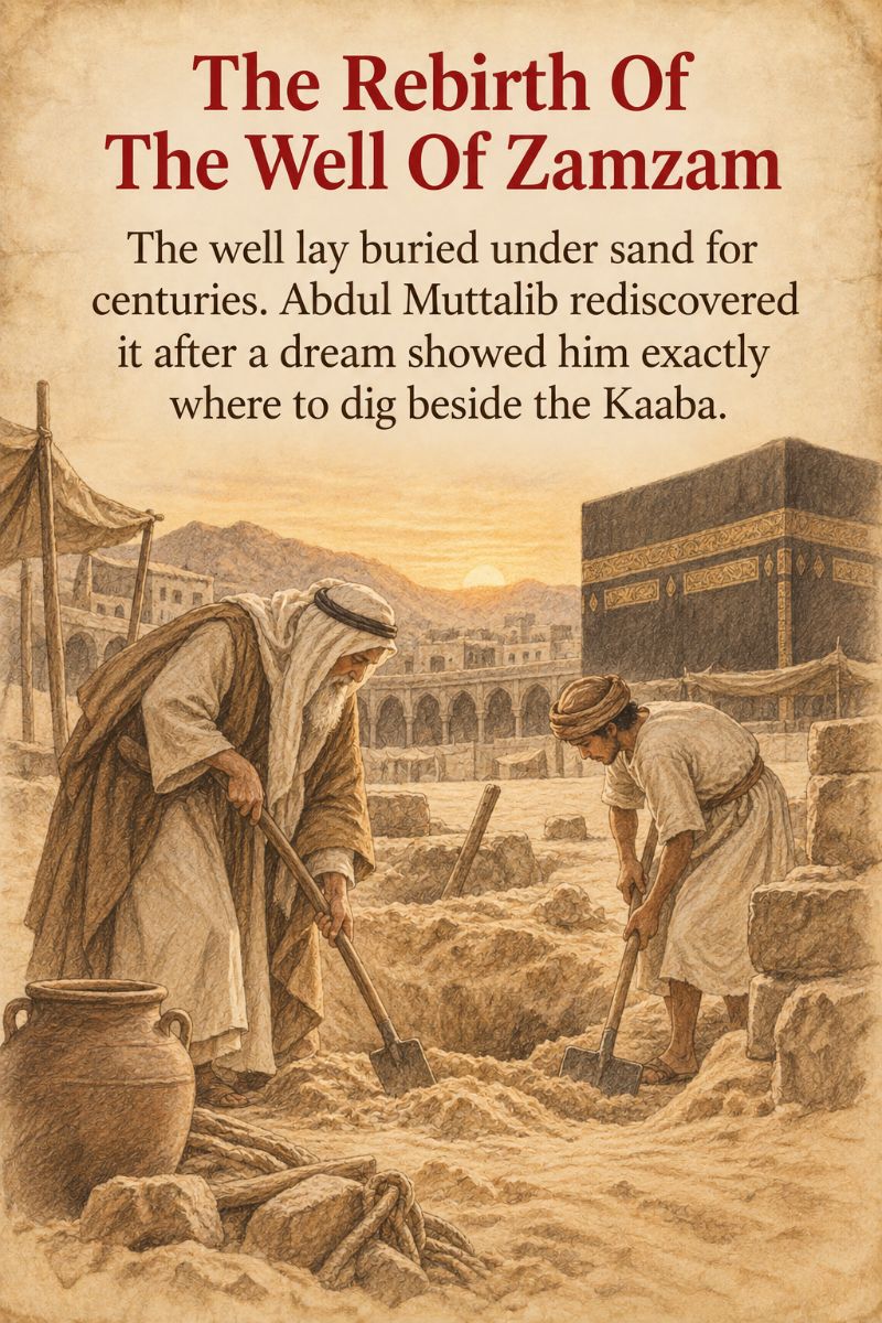 The rebirth of the well of Zamzam