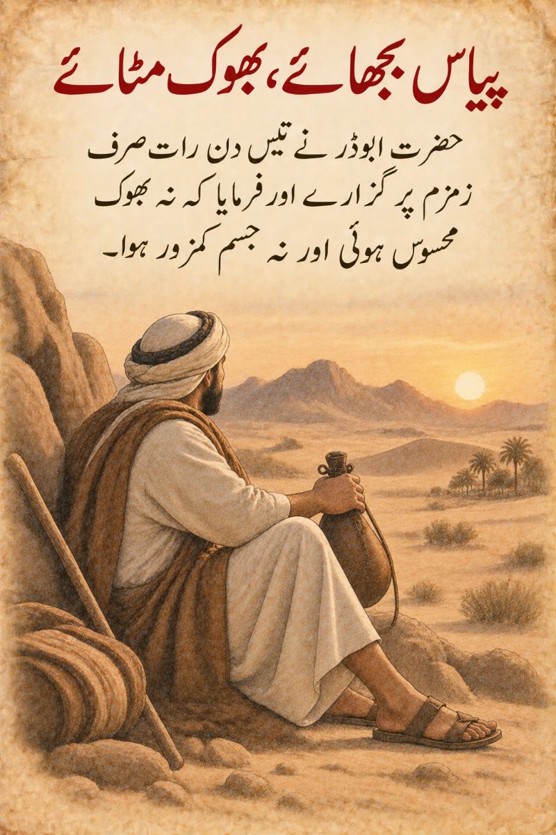 پیاس بجھائے بھوک مٹائے