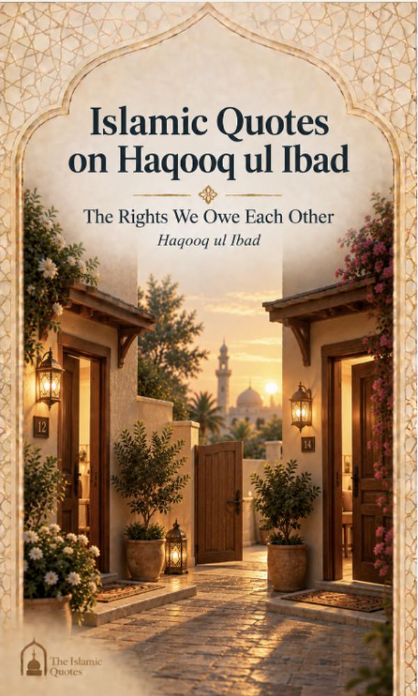 Islamic Quotes on Haqooq ul Ibad