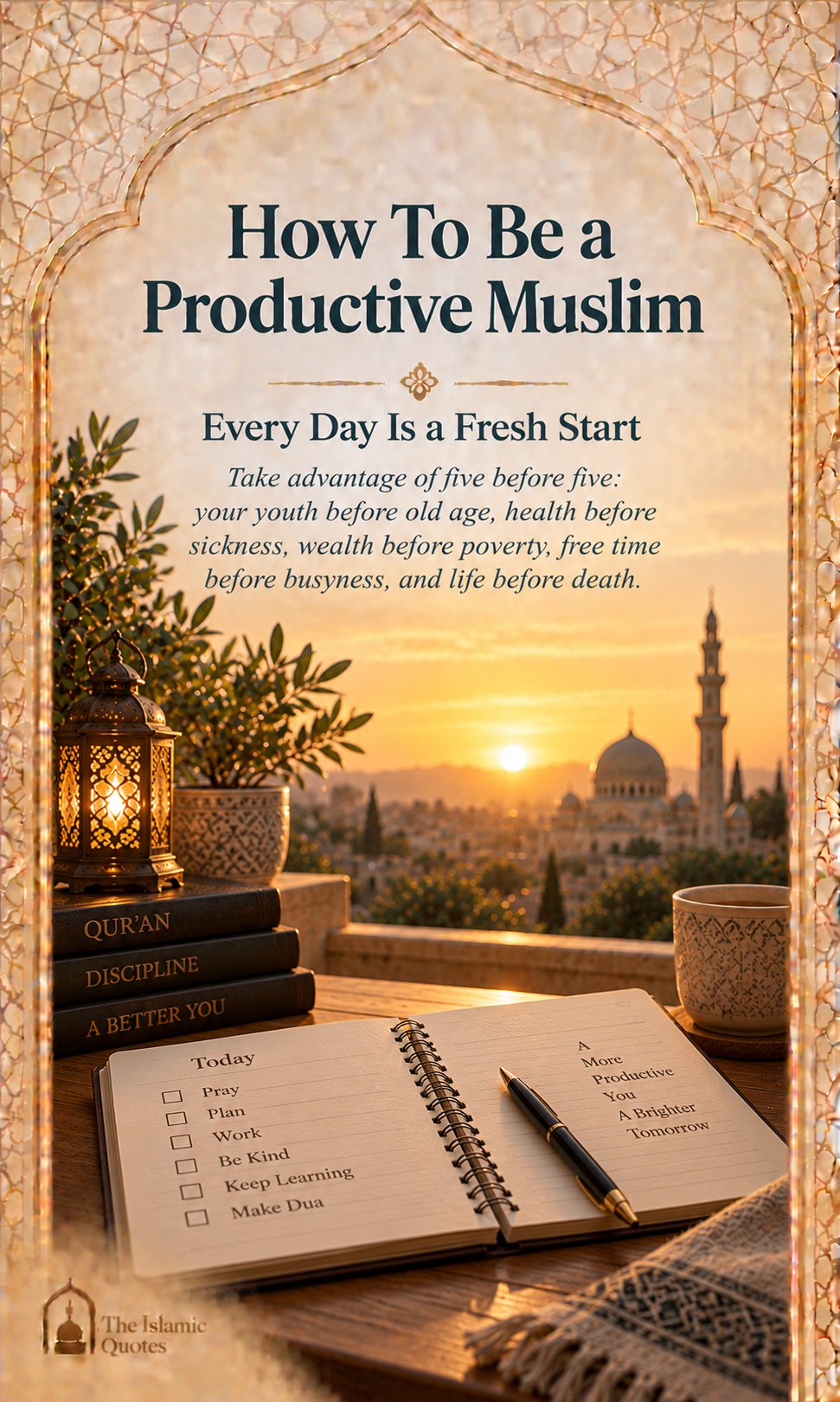 Every Day Is a Fresh Start - How To Be a Productive Muslim