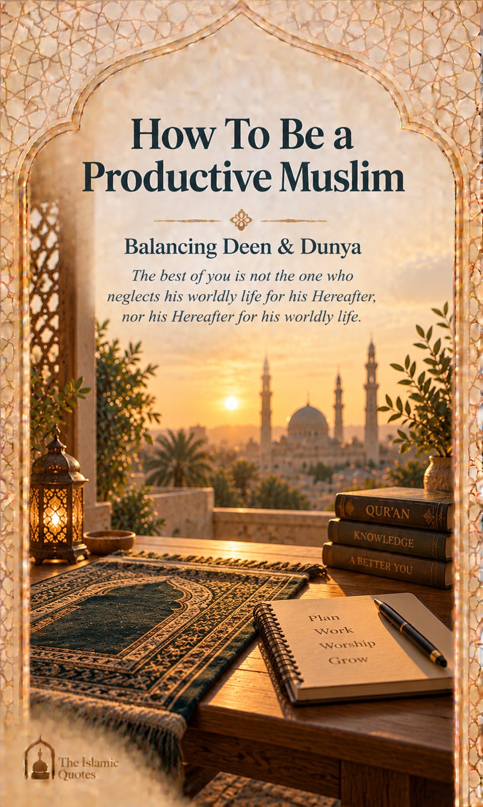 Balancing Deen and Dunya - How To Be a Productive Muslim