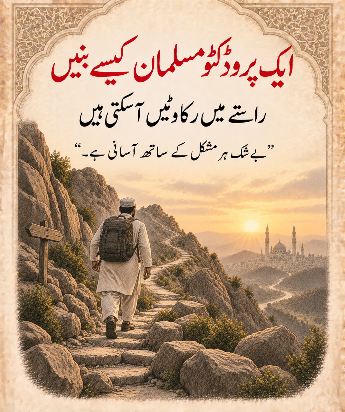 راستے میں رکاوٹیں آ سکتی ہیں - ایک پروڈکٹو مسلمان کیسے بنیں