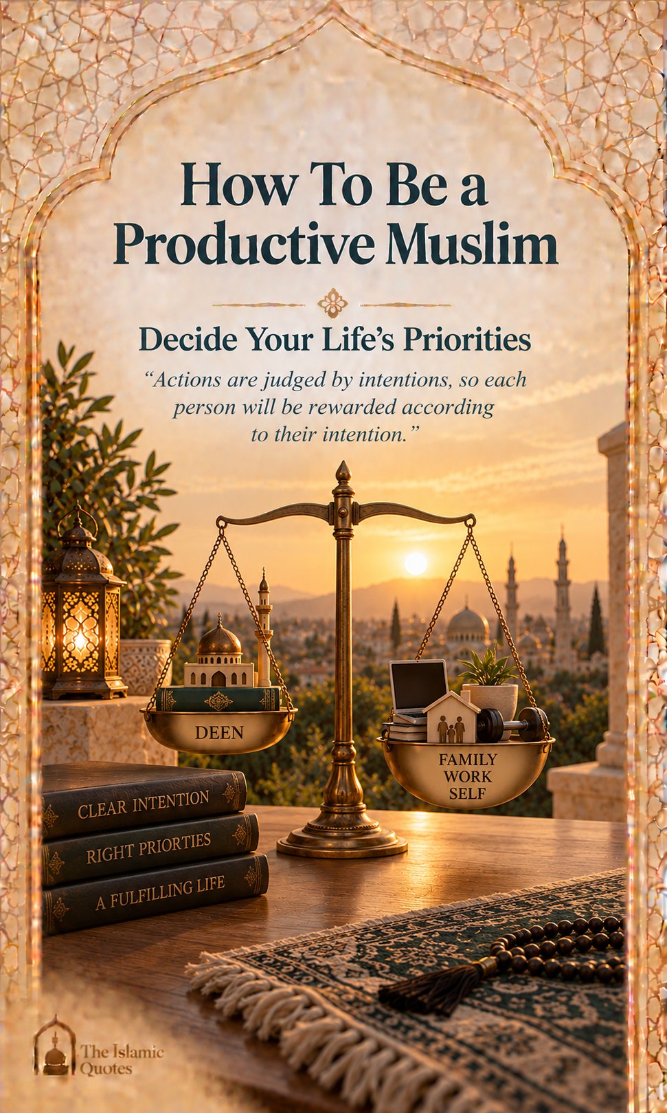 Decide Your Life's Priorities - How To Be a Productive Muslim