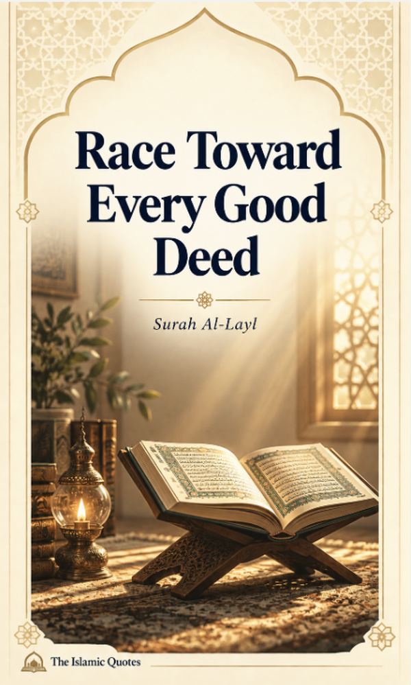 Surah al layl benefits, inspiration for good deeds