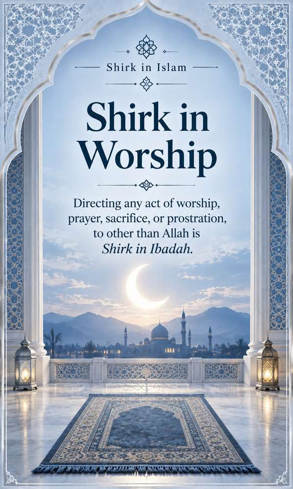 Shirk in Worship