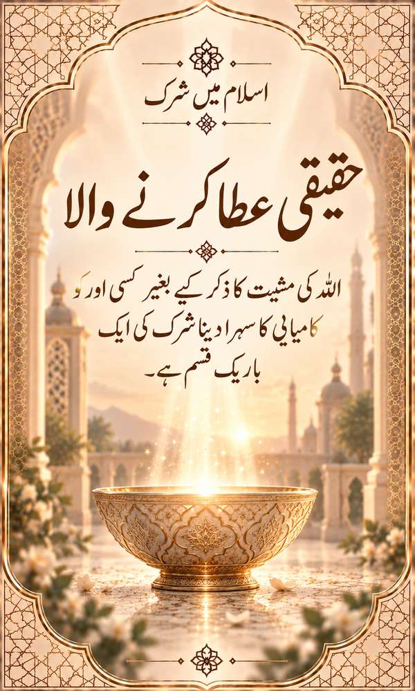 حقیقی عطا کرنے والا
