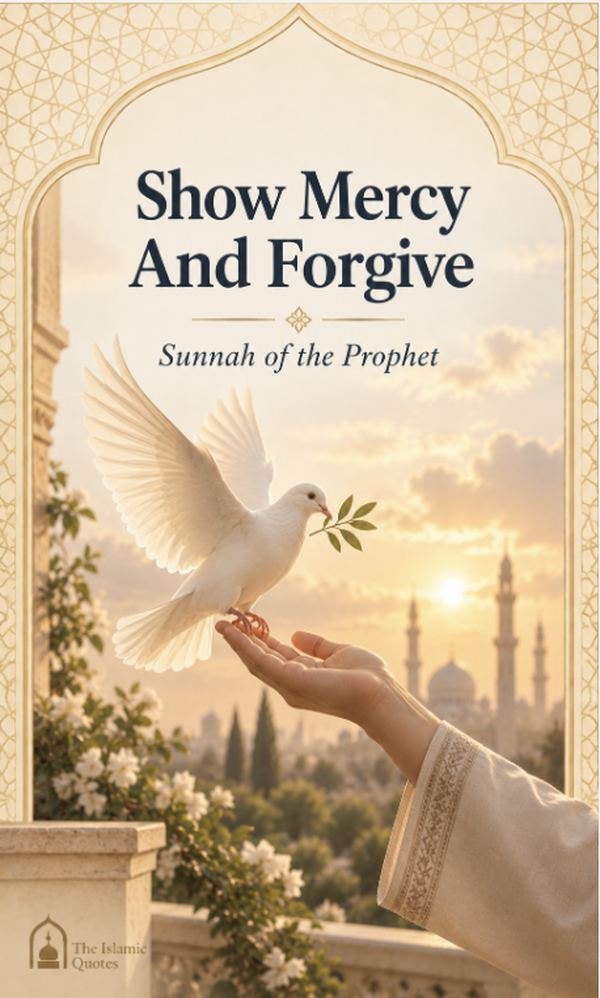 Show Mercy and Forgive Show mercy and forgive - Sunnah of the Prophet Muhammad