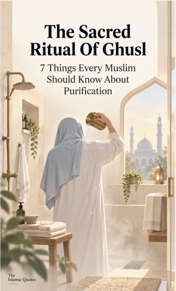 How to perform ghusl in Islam, the sacred ritual of purification
