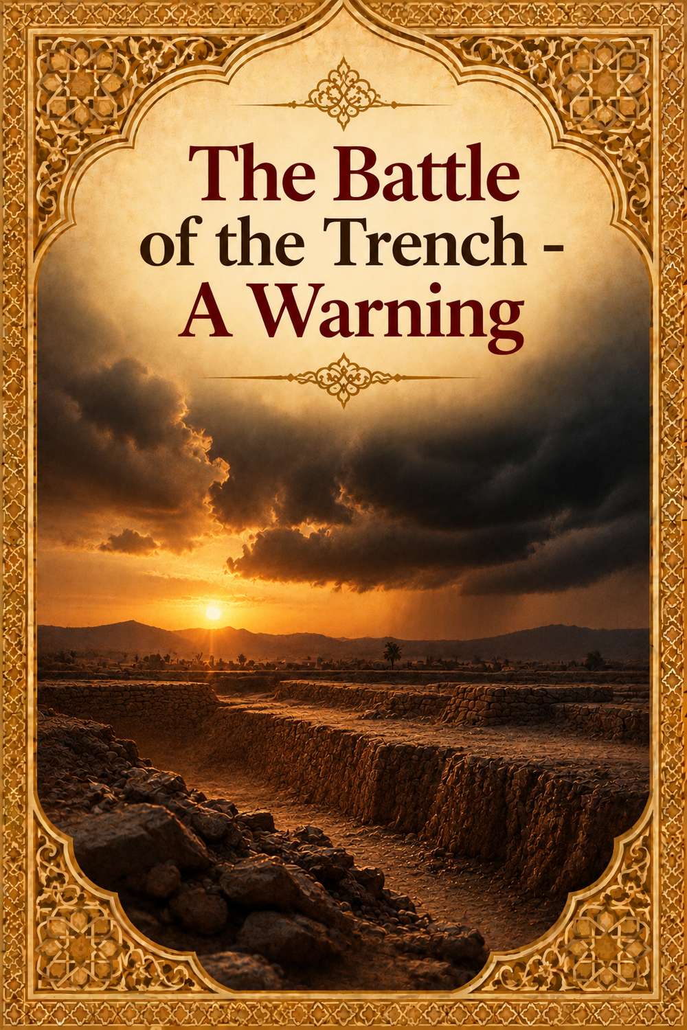 The Battle of the Trench - wrath of Allah warning
