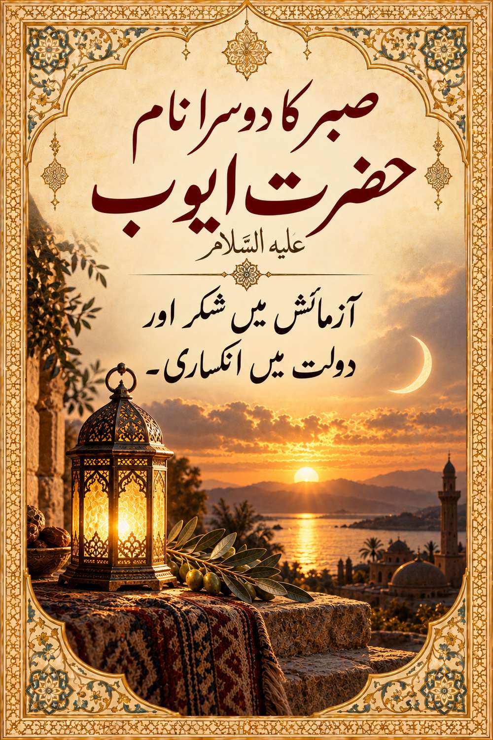Prophet Ayub (AS): patience through illness and loss