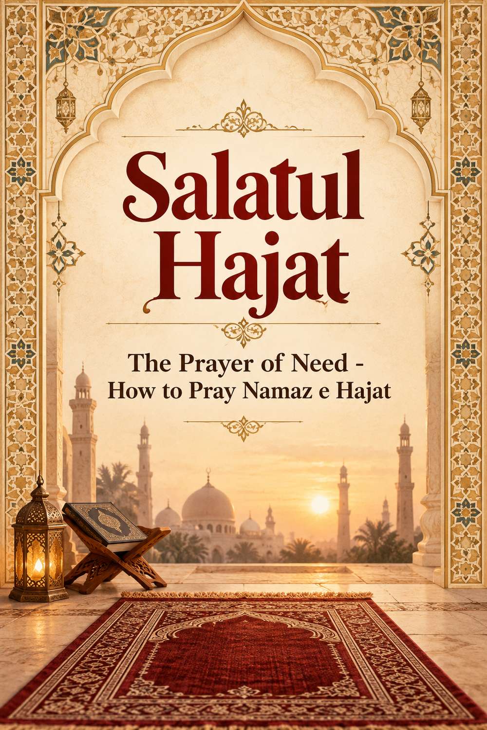 Salatul Hajat - how to pray namaz e hajat