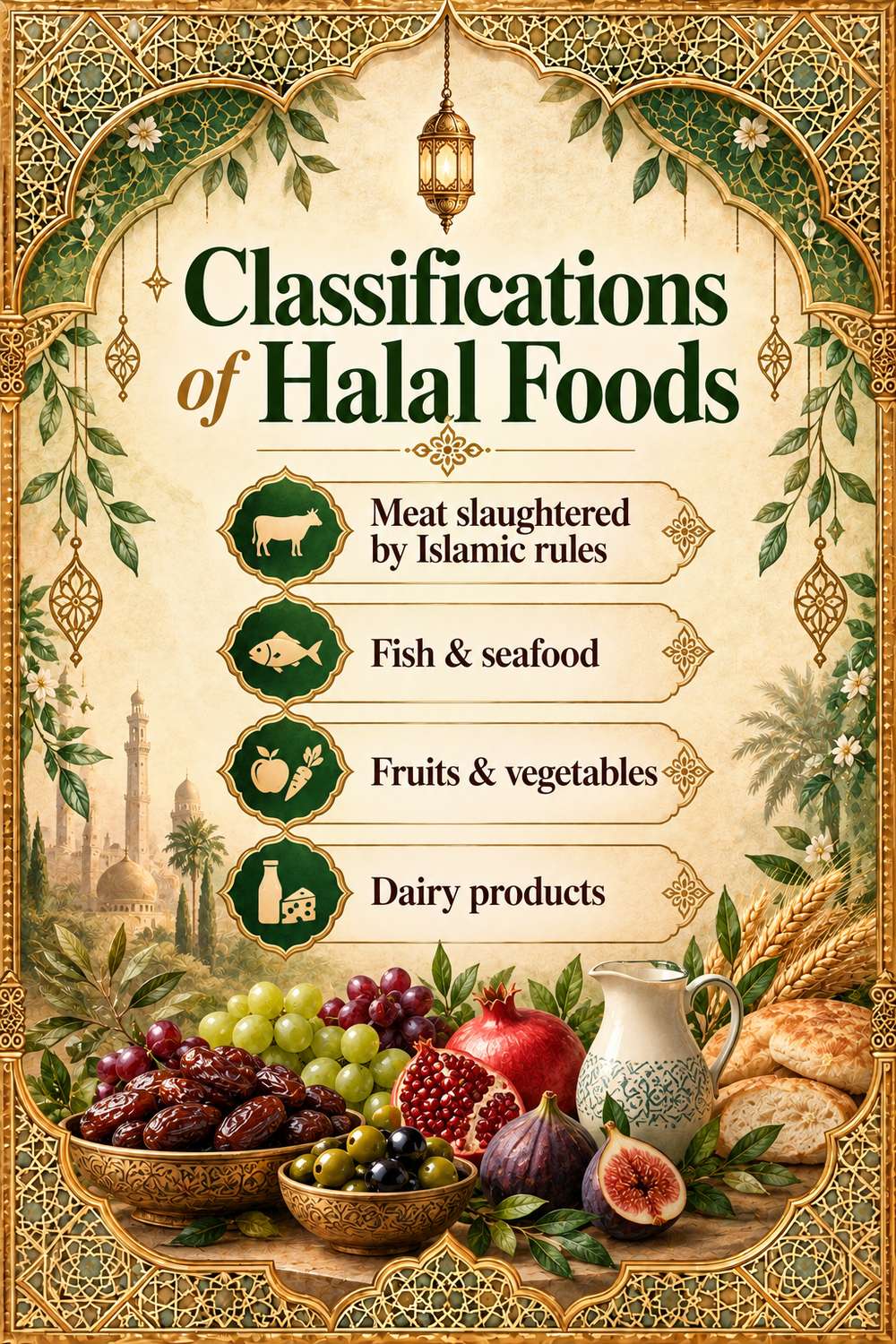 List of halal foods in Islam