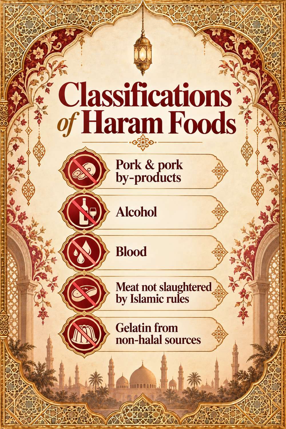 List of haram foods in Islam