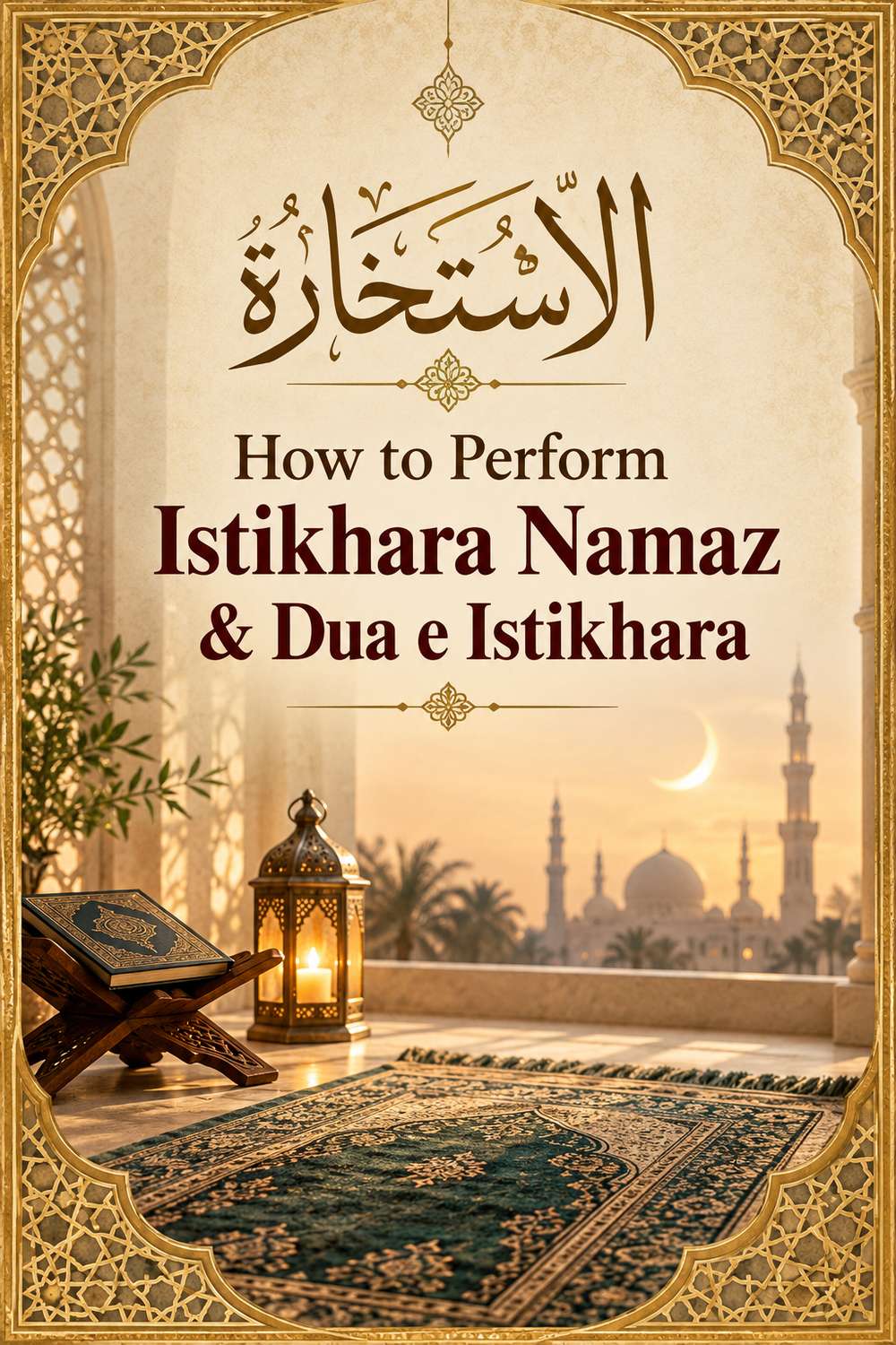 How to Perform Istikhara Namaz & Dua e Istikhara